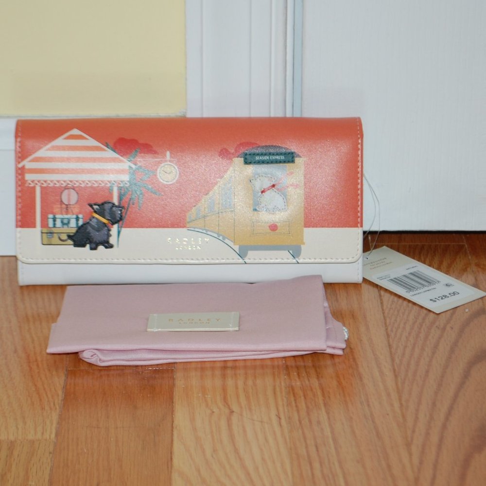 Radley London All Aboard Large Flapover Matinee Purse Wallet